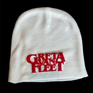 Greta Van Fleet 3D puff printed beanies